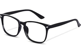 THE DARKER Blue Light Blocking Computer zero Power Glass for Eye Protection Women Men Anti Glare Eyeglasses German