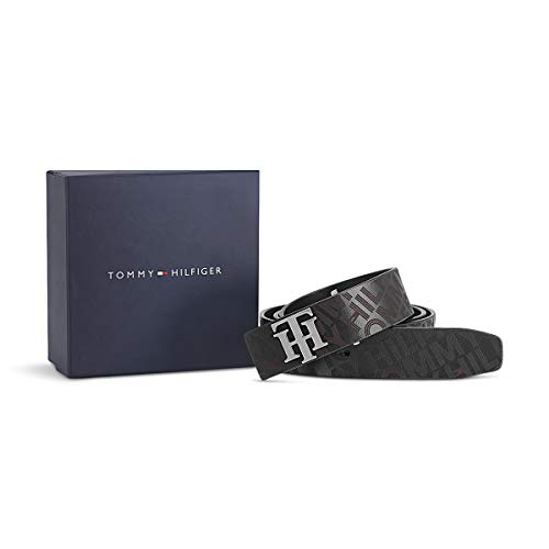 Image of Tommy Hilfiger Men Leather Single Side Casual Belt