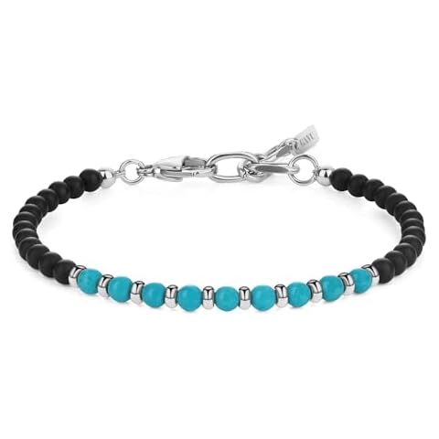 GAVU Stainless Steel and Onyx Bracelet Cover