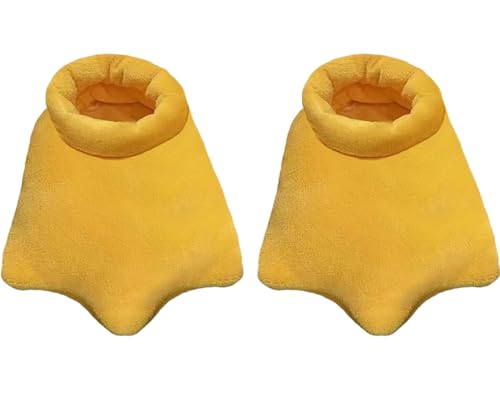 RUIXIA Chaussons Mignons en Forme de Patte de Canard Pantoufles à Pattes d'Animaux Chaussons Unisexe Moelleux Pantoufles Hiver Chaud Pour Halloween Cosyplay