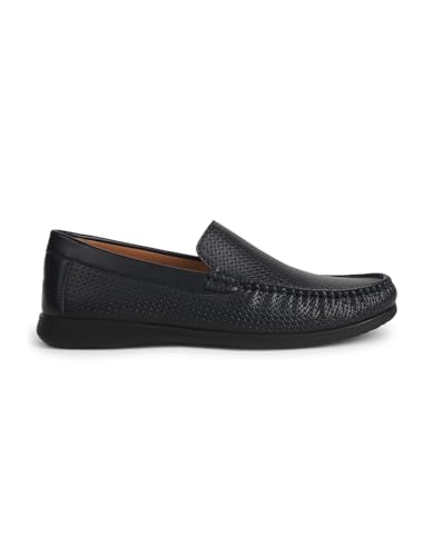 Image of Bata Red Label, Jerry Loafer E 24,Black Men's Loafer Shoes