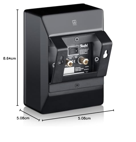 Teufel Reflekt coppia diffusori audio Dolby Atmos nero - Vista 6