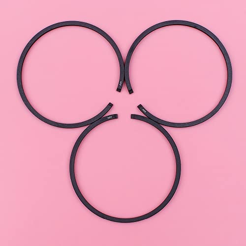 Anneaux de piston 46mm pour tronçonneuse Husqvarna 55 Rancher et 357 XP