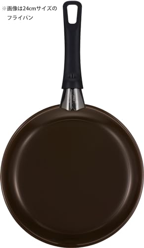 Wok Thermos durable serie KFL-028D 28 cm marrón oscuro miniatura 4