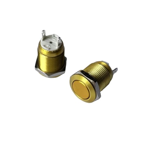 Interruptor de arranque para contacto de 12mm y botón momentáneo de moto