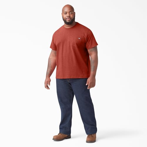 Image of Dickies Men's Heavyweight Heathered Short Sleeve Pocket T-Shirt