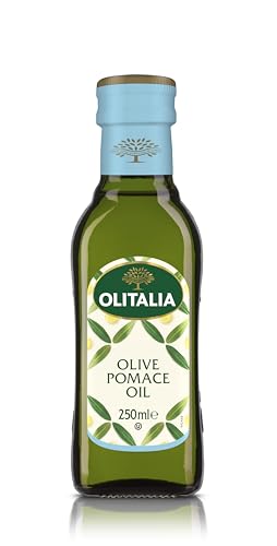 Image of Olitalia Pomace Olive Oil • Light Taste, High Smoke Point Imported Italian Cooking Olive Oil • Ideal for Indian Cooking, Frying, Sauteing & Baking, 8.45 fl oz ℮ 250 ml