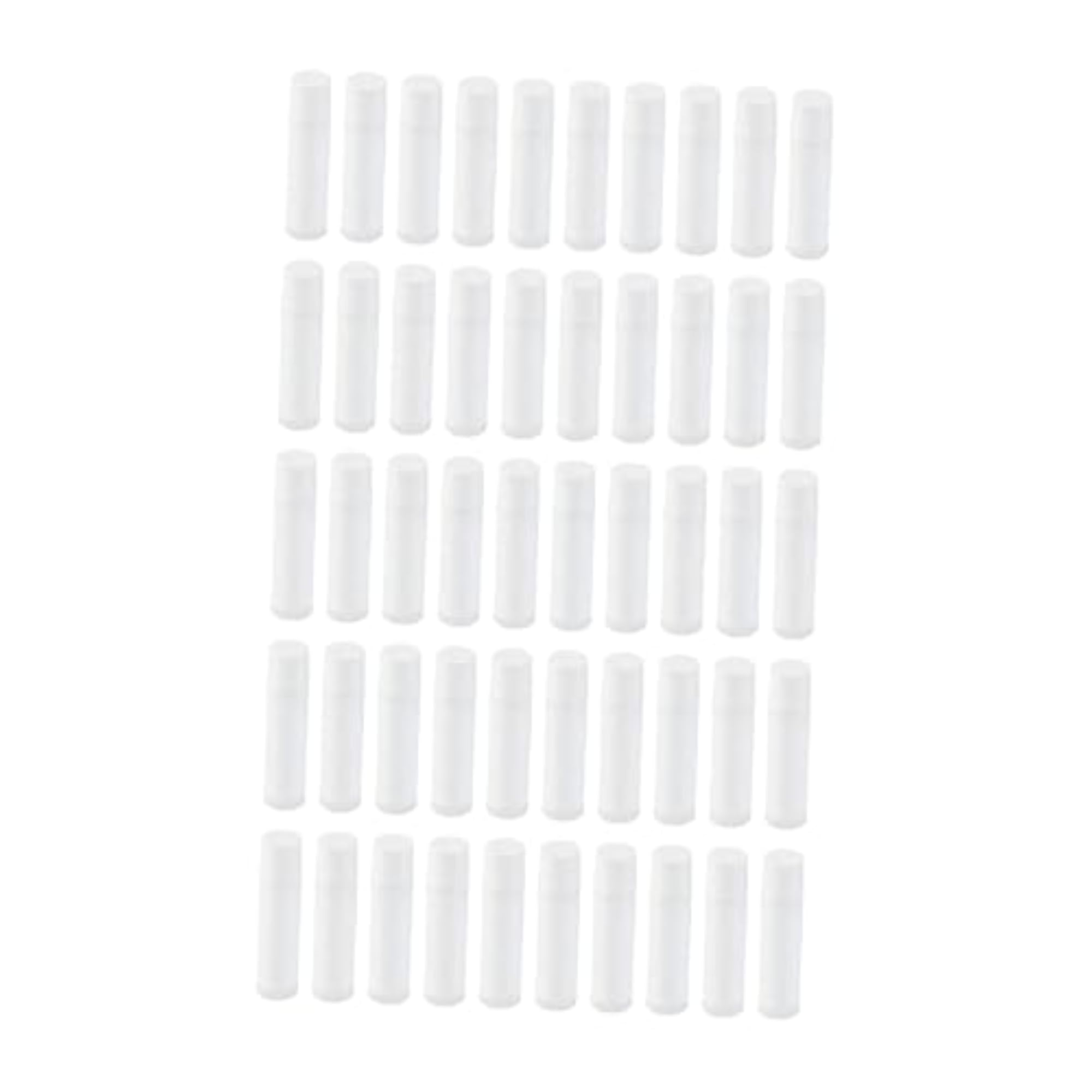 50x Refillable Mini Lip Balm Tubes for DIY Lipsticks