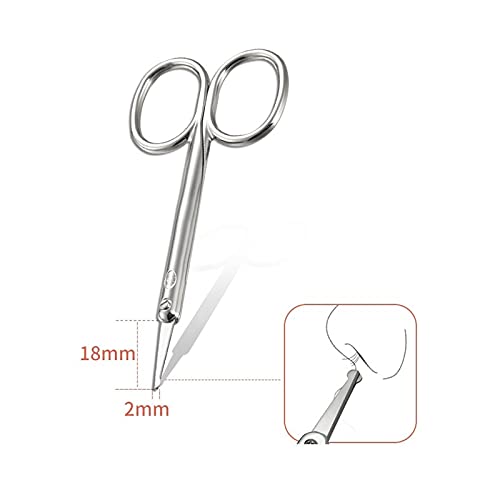 Nail Clipper Set Maniküre Set 8 in 1 Edelstahl Pediküre Kit Professionelle Nagelschnipser Nagelpflegewerkzeuge Pflegekit… – Bild 5