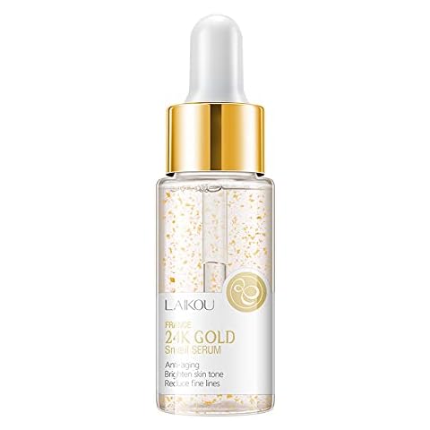 LAIKOU 24K Gold Snail Serum Anti-aging Moisturizing Facial Serum Essence for Skin Face Skincare 17ml Cover