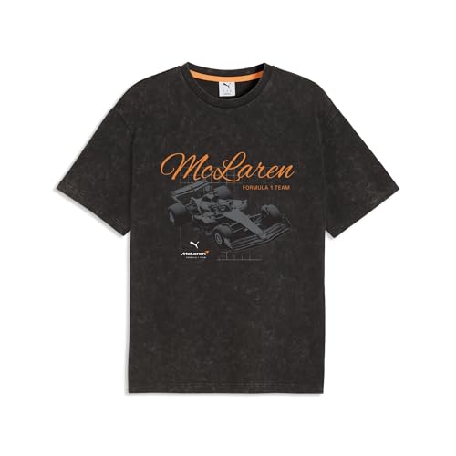 PUMA Mens McLaren Racing Graphic T-Shirt Black SS26 Large Mclaren Tee2
