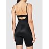 SPANX Suit Your Fancy Strapless Cupped Mid-Thigh Bodysuit Very Black LG