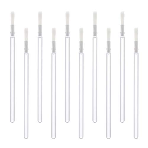 PIXNOR 50 Pçs/Set Descartável Escovas de Lábio Batom Lip Gloss Varinhas Aplicador para Casa E Salão