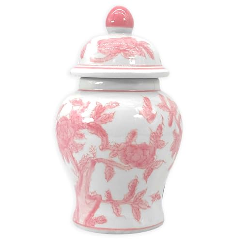 20,3 cm Keramik-Ingwerglas mit Deckel – klassischer chinesischer Stil,...
