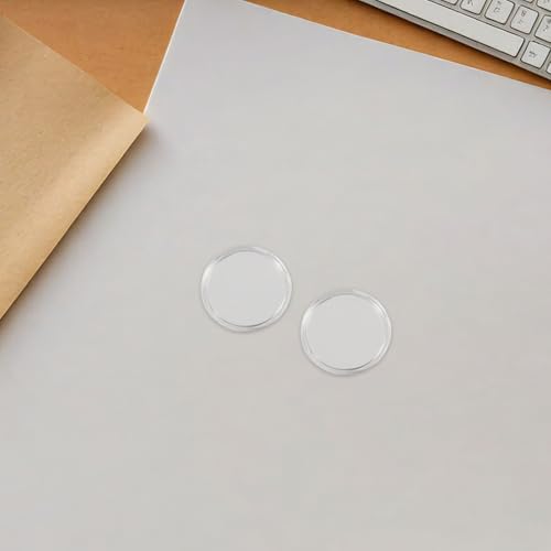 DOITOOL 80 cápsulas para monedas transparentes miniatura 6