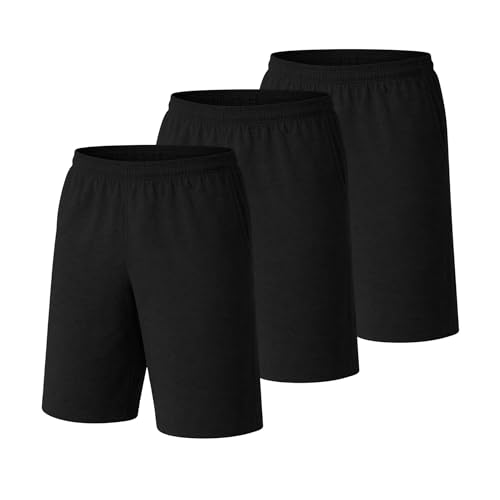 Image of Hanes Men's Shorts, Essentials Short with Pockets, Gym Shorts for Men, Men's Athletic Shorts, 7.5 inch