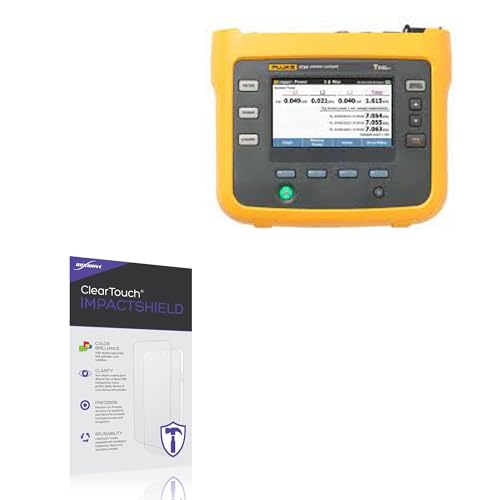 BoxWave Screen Protector Compatible with Fluke 1732 - ClearTouch ImpactShield (2-Pack), Impenetrable Screen Protector Flexible Film