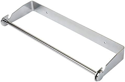 PHUNAYA Under Cabinet Paper Towel Holder Wall Mount for Home Kitchen,Stainless Steel for Large Rolls-Chrome