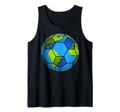 Ballon de Football de la Terre. Favoris du Jour de la Terre. Drôle 2024 Jour de la Terre Débardeur