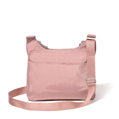Image of Baggallini Crossbody Travel Bag 11x8.5 Lightweight Water-resistant Nylon Handbag
