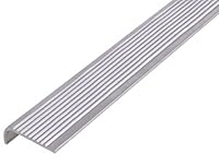 Alberts 470685 Treppenkanten-Schutzprofil | Aluminium, natur | 1000 x 25 x 6 mm