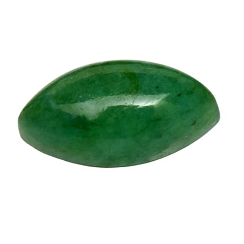 Émeraude naturelle marquise 21x10mm cabochon vrac pour création de bague