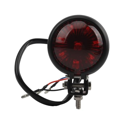 Feu stop moto LED 12V rouge universel Bobber et StreetBike