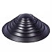 Tong Gu 4Pcs Speaker Dust Cap Subwoofer Plastic Dome Coil Cover Repair (Black, 2.5 in/64 mm)