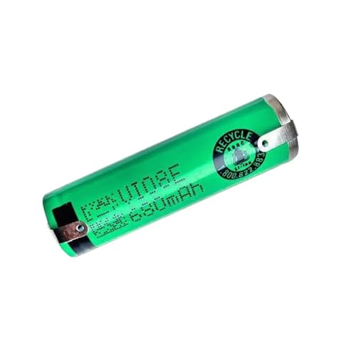 FGJDERYH Batterie de Rasoir 6300 6400, Compatible for Philips Senso Touch RQ1130 RQ1131 RQ1141 RQ1155 RQ1150R RQ1160 RQ1167 RQ1168 RQ1170 RQ1175 RQ1180cc(2pcs...