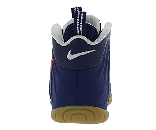 Nike Little Posite One Pro Boys Shoes Size 7, Color: Navy/Red/Gum4