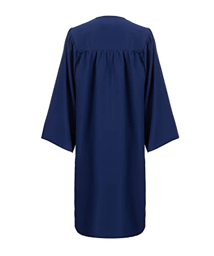Image of GradClassical Matte Graduation Cap and Gown 2026 Set for High School and College Bachelor