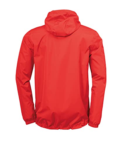 uhlsport Kinder Regenjacke Essential Regenjacke, Rot/Weiß, 164, 100520203