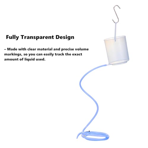 Image of Reusable Enema Kit -PP Plastic Enema Bucket 2L Capacity, 6.56ft Silicone Hoses,Enemas 2 Pieces for Colon Cleanse for Women /Men