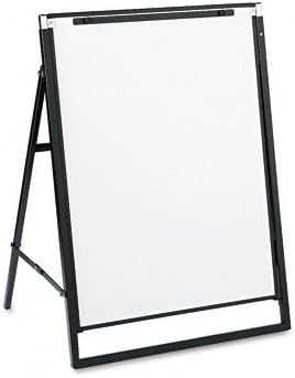(Similar to photo)Quartet 351900 Futura Dry Erase Presentation Easel Melamine 24 x 36 White Black Frame