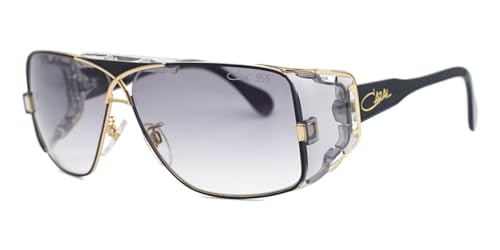 Cazal CAZAL LEGENDS 955 Gold Black/Light Grey Shaded 63/11/120 men Sunglasses2