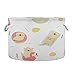 Cesta de almacenamiento de juguetes Kawaii Smart Otter Animal Cesta de lavandería colapsable con asas para la familia,guardería,jardín de infantes,13.9x20 pulgadas
