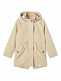 Parkamantel NAME IT Girl Parka Frühjahr 128Safari