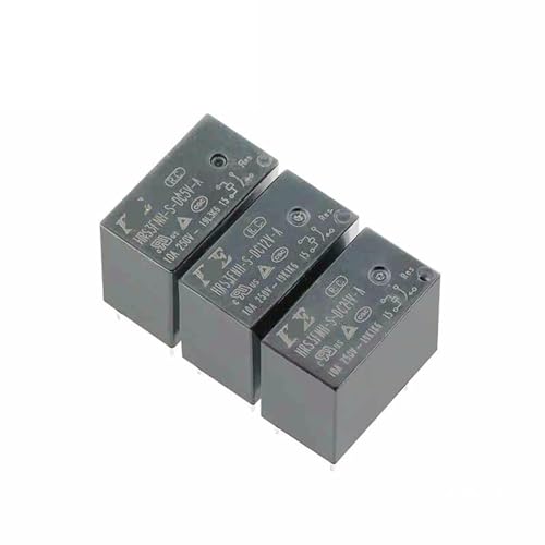 Relé de potencia HRS3FNH-S DC5V 12V 24V conmutador de 4 pines 10A para PCB 2