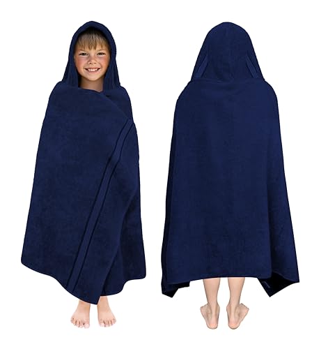 ORIGINAL KIDS Hooded Bath Towel Wrap - Ultra Soft 100% Cotton Terry Large Oversized Hooded Kids...