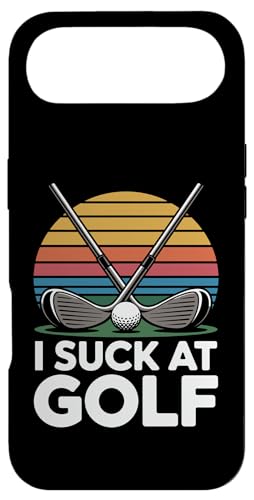 I Suck At Golf Joke ʔSt s Ȓj St X}zP[X iPhone Air p