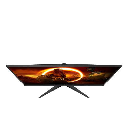 Image of AOC - G2 24G2SPAE /BK LED Display 60,5 cm (23.8 inch) 1920 x 1080 Pixel Full HD Nero, Rosso