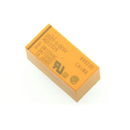 Relé de señal DS2Y-S-DC5V repara errores de circuito impreso con 8 pines dos abiertos cerrados