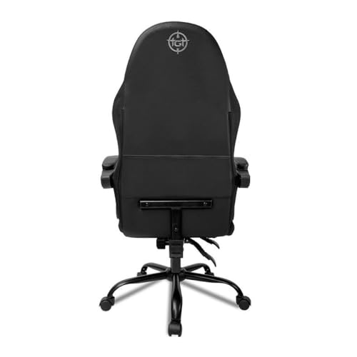 Cadeira Gamer TGT HR RGB | Reclinável 135° | Couro PU | LED RGB | Almofadas Lombar e Pescoço | Preto | TGT-HR-RGB01 glide