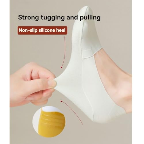 Womens No Show Thin Socks Cotton Nylon Low Cut Liner Non Slip hidden Invisible Socks for Flats Sneaker 6 pack3