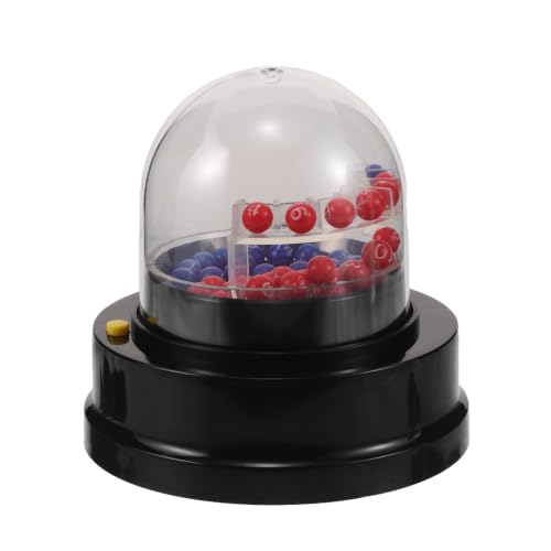 Máquina eléctrica de bingo IMIKEYA con bolas de lotería en plástico negro