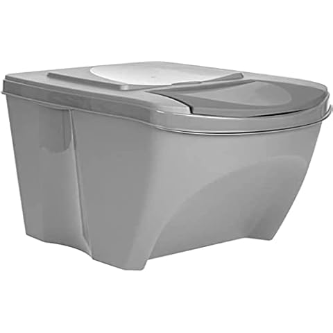 Cubo de Reciclaje 25L Sortibox con Tapa Gris Cover