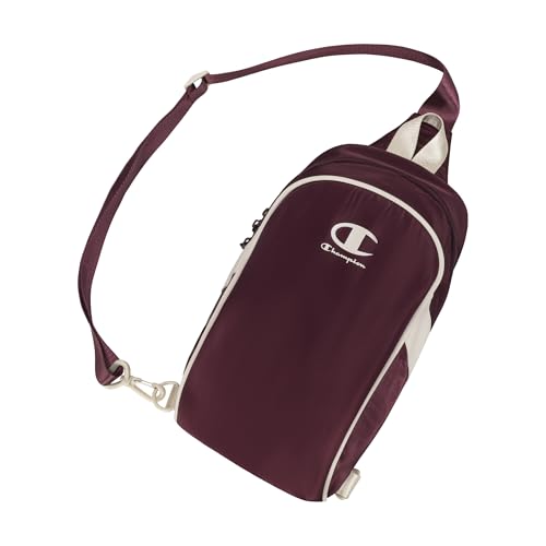 Image of Champion Oracle Convertible Sling Bag with Adjustable Strap for Travel, Commute, Daily Use, Medium Ruby, One Size