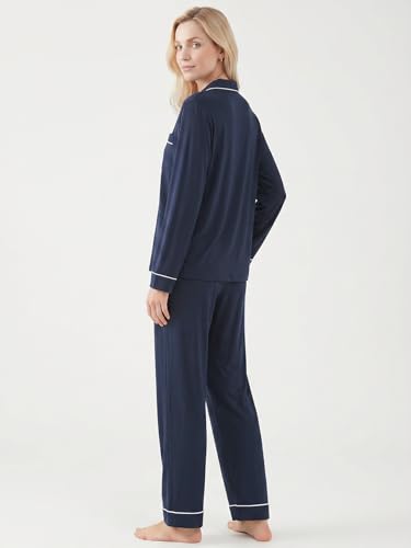 Image of Women's Petite Cotton Pajama Set Petite Length Pjs