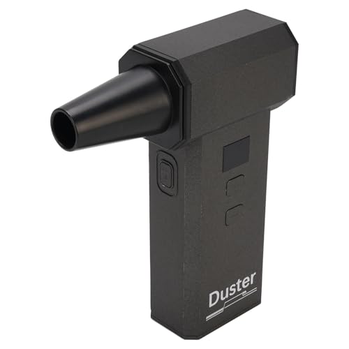 Luqeeg Plumero de Aire Comprimido, Motor Sin Escobillas de 130.000 RPM Recargable Soplador de Aire Eléctrico, Artículos de Limpieza para el Coche para el Hogar Coche Industrial