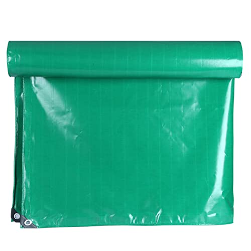 Doppelseitige wasserdichte Abdeckplane Heavy Duty Outdoor Mehrzweckplane Verstärkte Reißfeste Isolierleinwand mit Verschlüsselungsösen(Size:2 * 2m) Cover